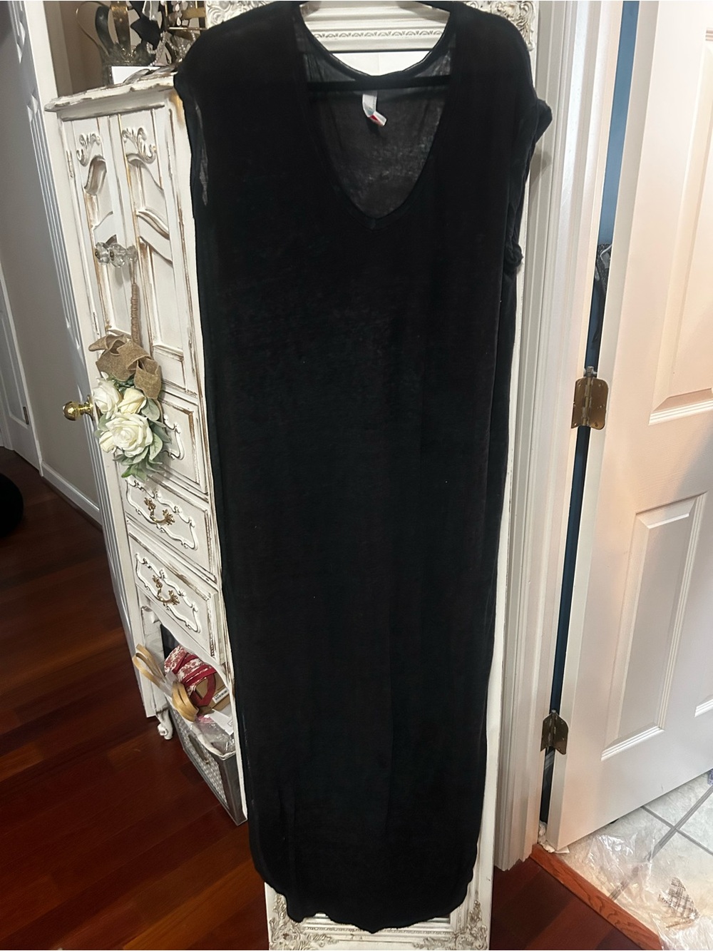 Free people beach burnout maxi dress large